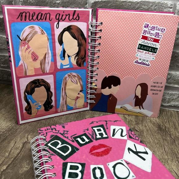 Agenda Caderno Burn Book Meninas Malvadas