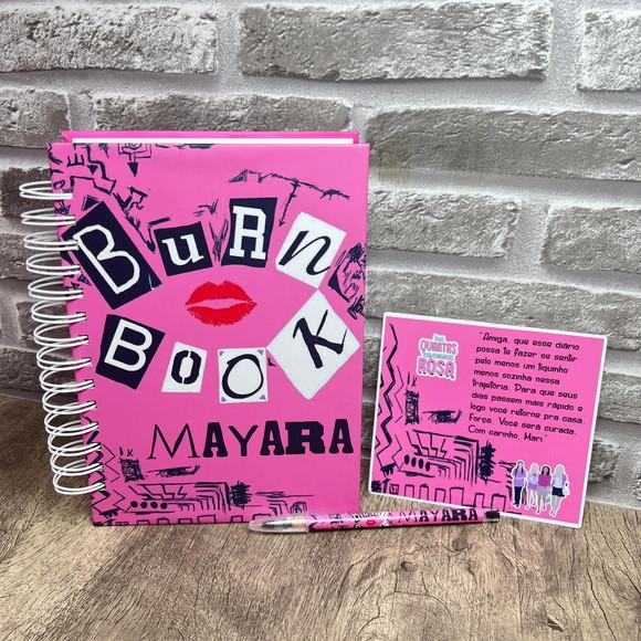Agenda Caderno Burn Book Meninas Malvadas