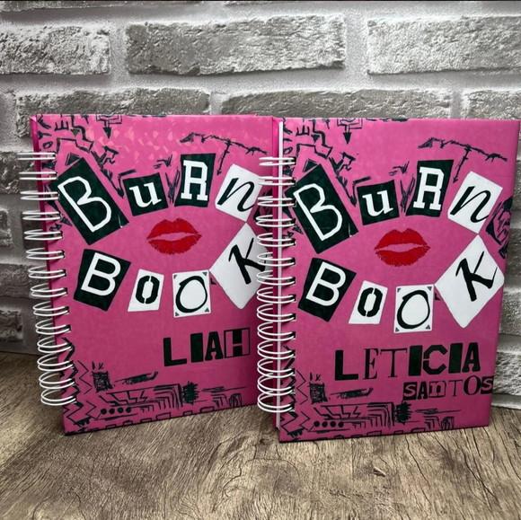 Agenda Caderno Burn Book Promocional