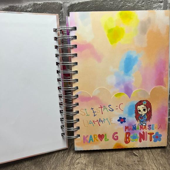 Agenda Caderno Karol G Mañana Será Bonito