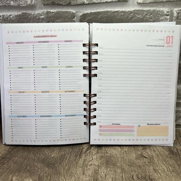 Agenda Personalizada com Caricatura