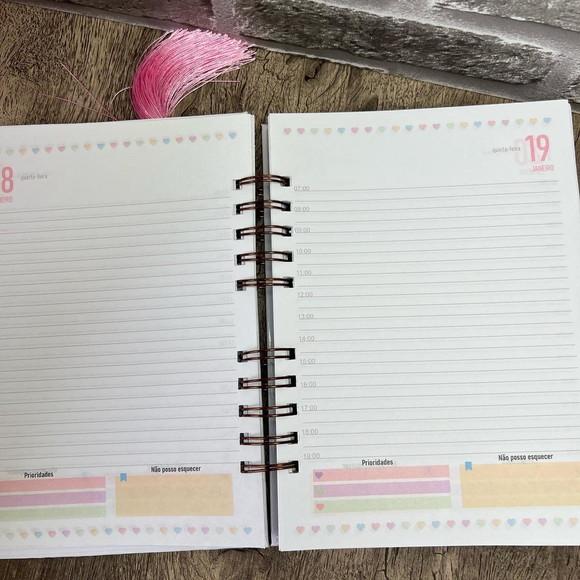 Agenda Personalizada com Caricatura