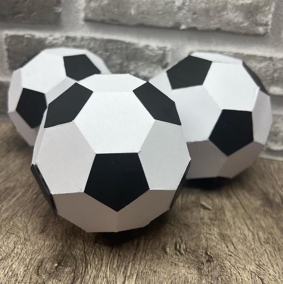 Bolas 6d de Papel Futebol