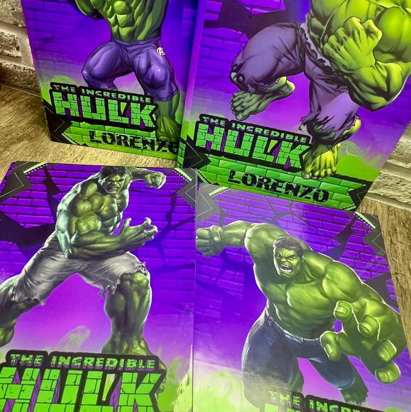 Caderno Brochura Personalizado Hulk