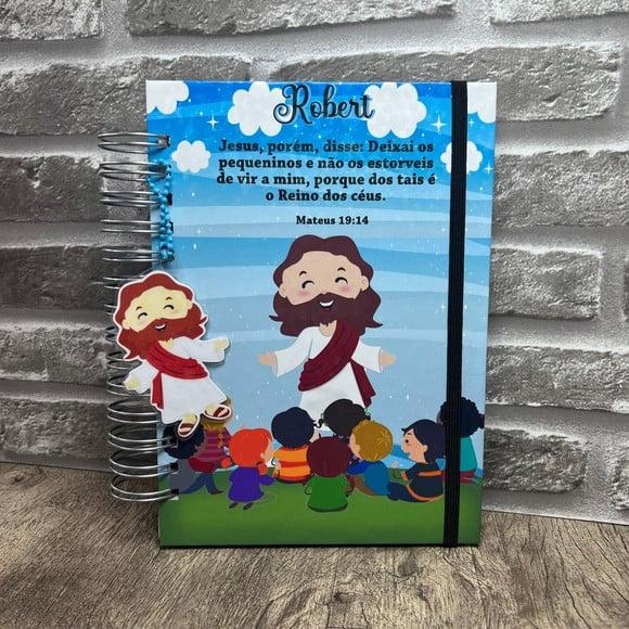 Caderno Catequese Personalizado Jesus