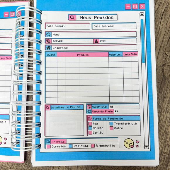 Caderno de Pedidos com a Sua Logo