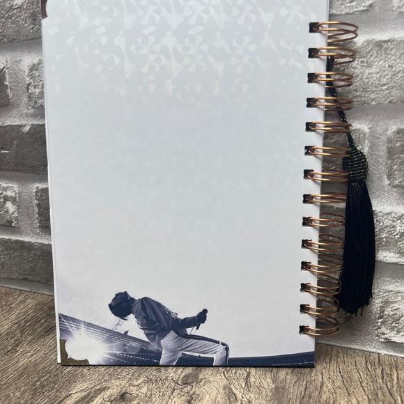 Caderno Queen Freddy Mercury