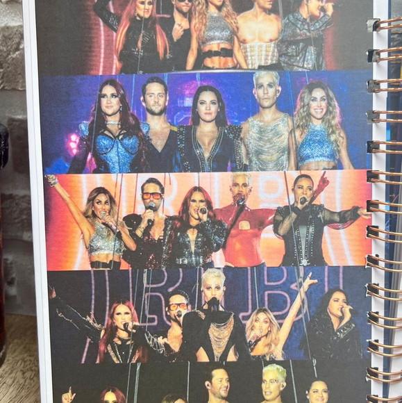 Caderno Rebelde Rbd Tour