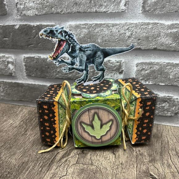 Caixa Bala Dinossauro Jurassic Park