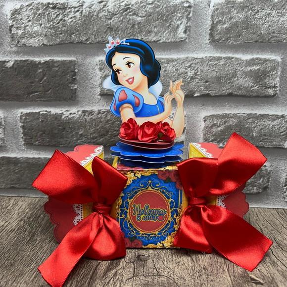 Caixa Bala Branca de Neve