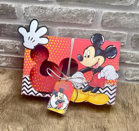Caixa Kit Mini Confeiteiro Mickey
