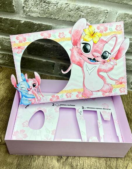 Caixa Kit Mini Confeiteiro Páscoa Angel Stitch
