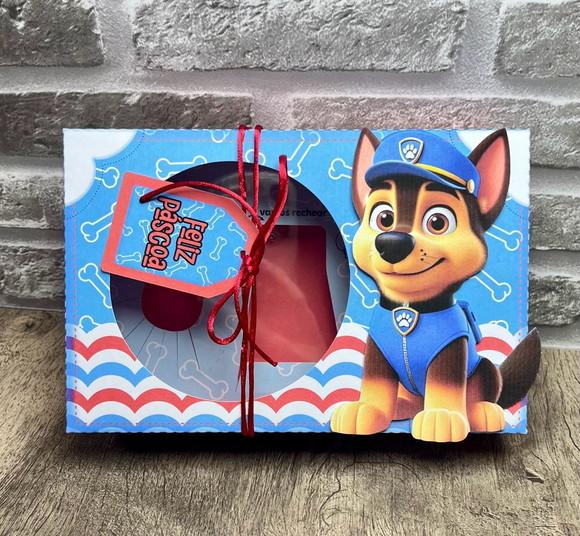 Caixa Kit Mini Confeiteiro Páscoa Patrulha Canina