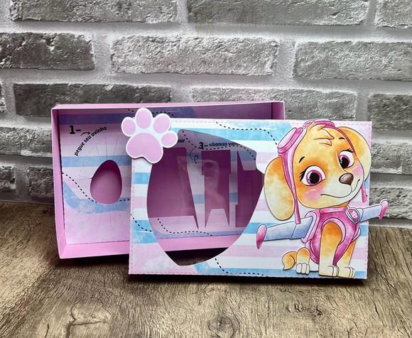 Caixa Kit Mini Confeiteiro Skye Patrulha Canina