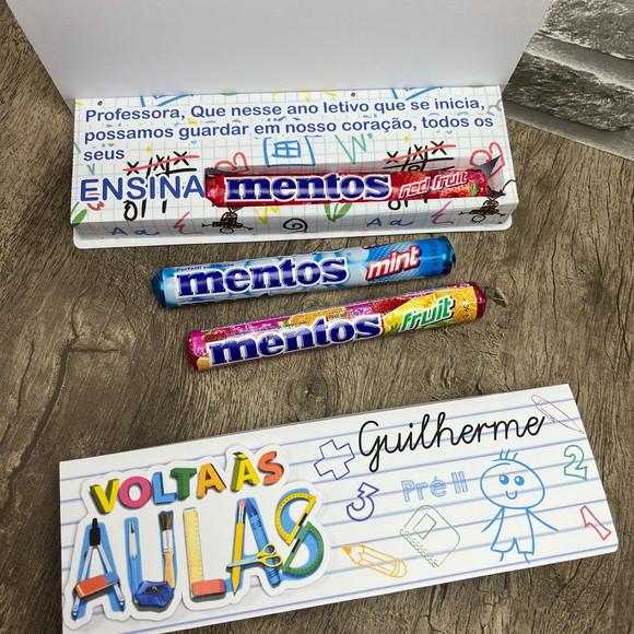 Caixa Mentos Volta às Aulas