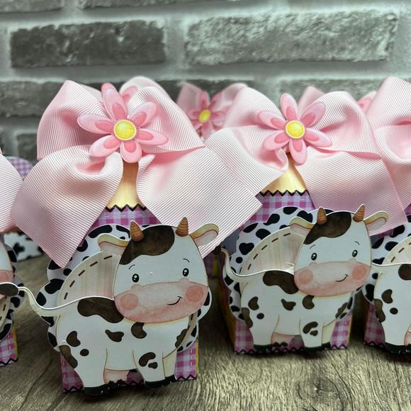 Caixa Milk Fazendinha Rosa