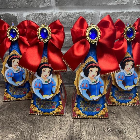 Caixa Pirâmide Branca de Neve