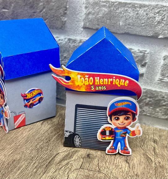 Caixa Pit Stop Hot Wheels