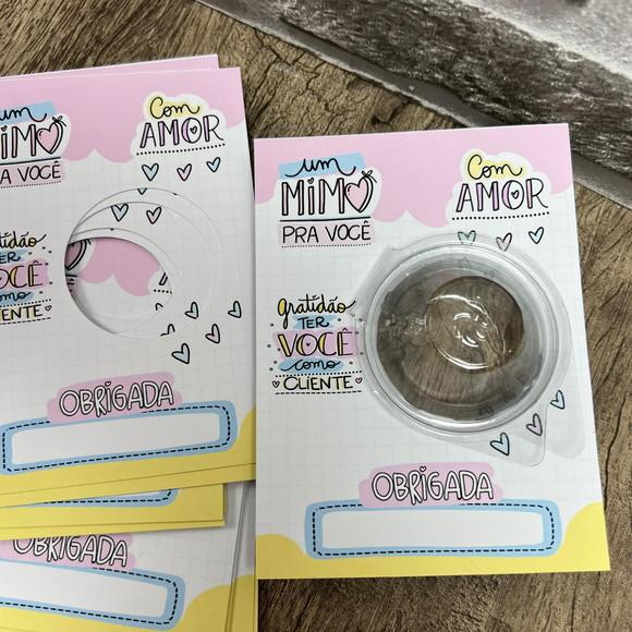 Cards Blister Cliente Um Mimo