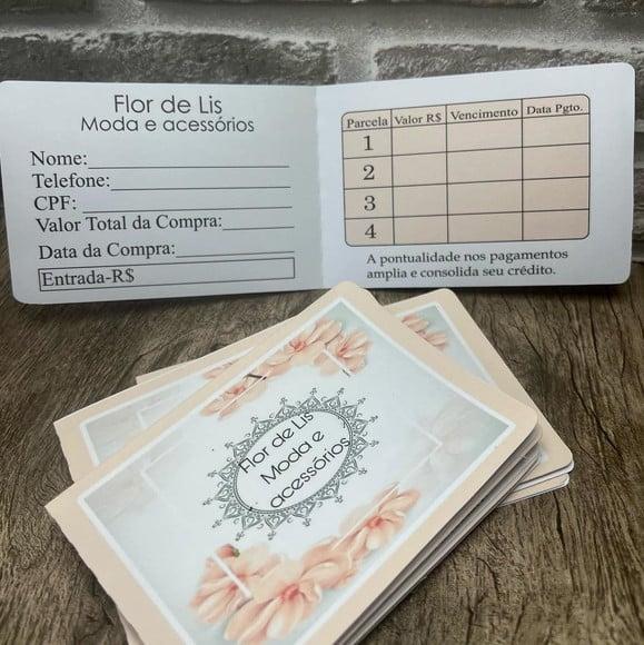 Carnê Para Pagamentos Personalizado Lojas