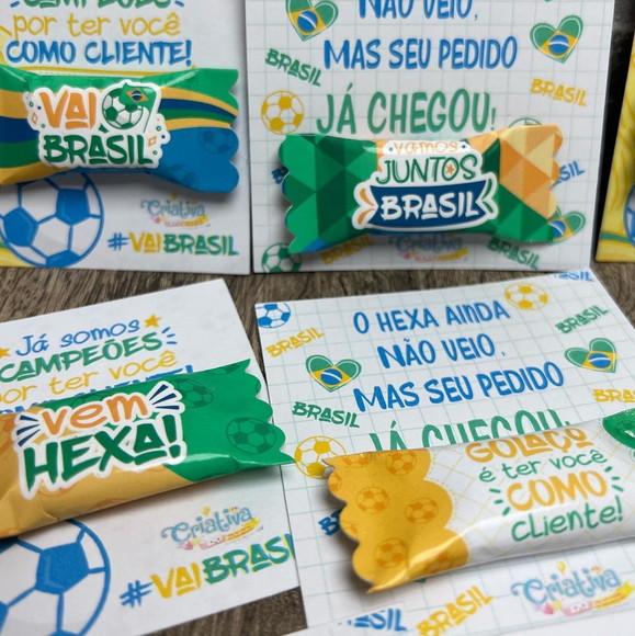 Cartão + Bala Copa