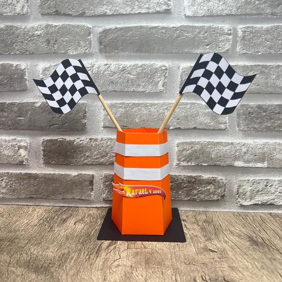 Centro de Mesa Cone Hot Wheels