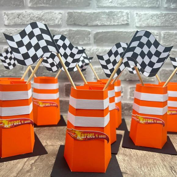 Centro de Mesa Cone Hot Wheels