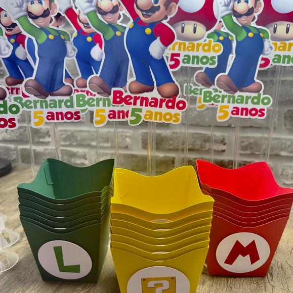 Centro de Mesa Super Mário Nome