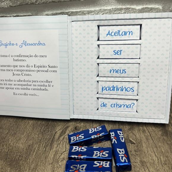 Convite Padrinhos de Crisma