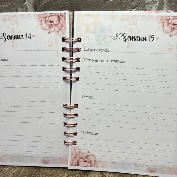 Diário da Gestante Planner Agenda