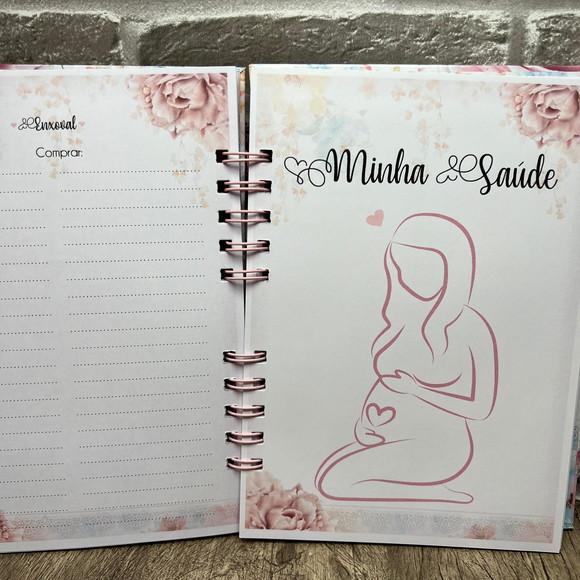 Diário da Gestante Planner Agenda