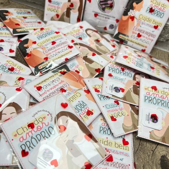 Envelope Sachê Chá Dia das Mulheres