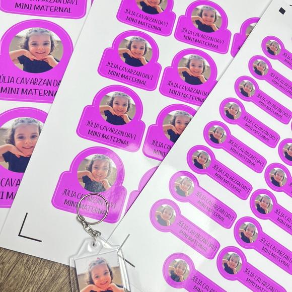 Etiquetas Escolares com Foto