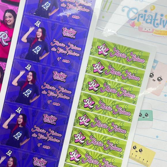 Etiquetas Escolares Combo Diversos