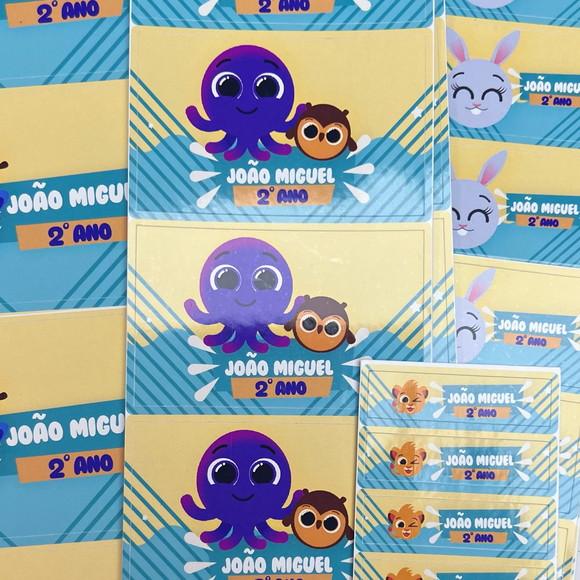 Etiquetas Escolares Combos