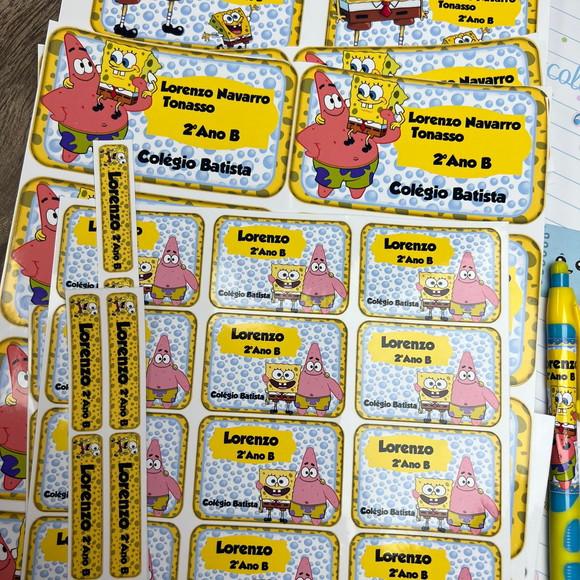 Etiquetas Escolares Combos