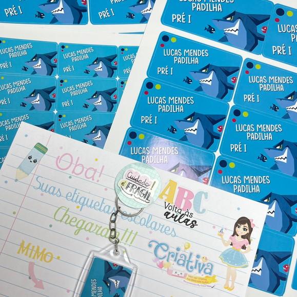 Etiquetas Escolares Combos 2