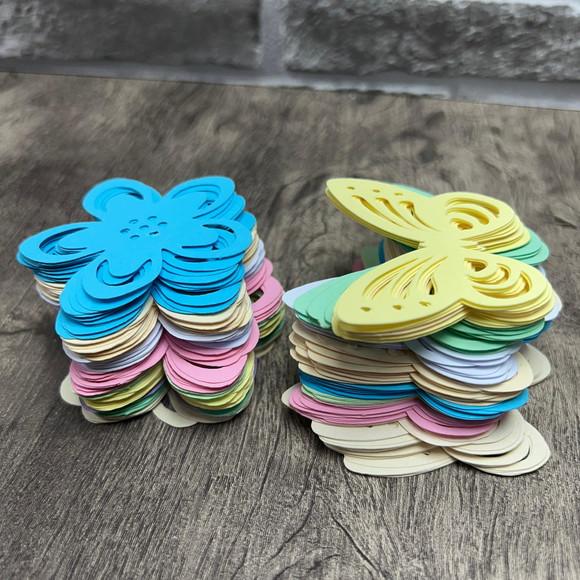 Kit Candy Apliques Borboletas e Flores