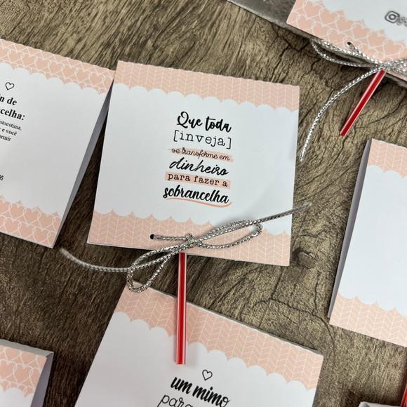 Pirulitos Personalizados Design Sobrancelhas