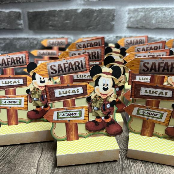 Porta Bis Duplo Mickey Safari