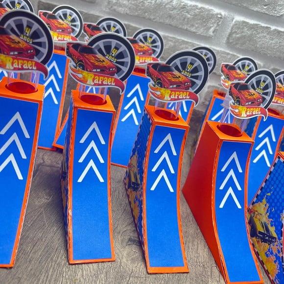 Porta Tubete Pista Hot Wheels