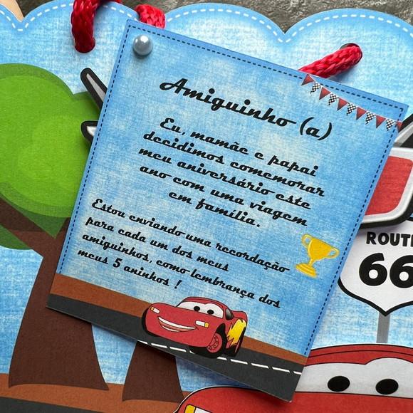 Sacolas Surpresas Carros Disney