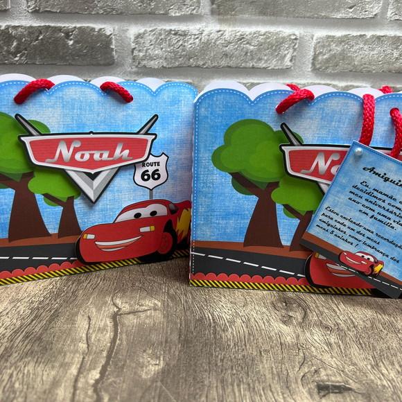 Sacolas Surpresas Carros Disney