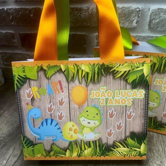 Sacolas Surpresas Dino Baby