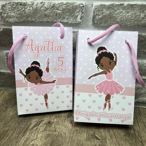 Sacolinhas Mini Personalizadas Bailarina