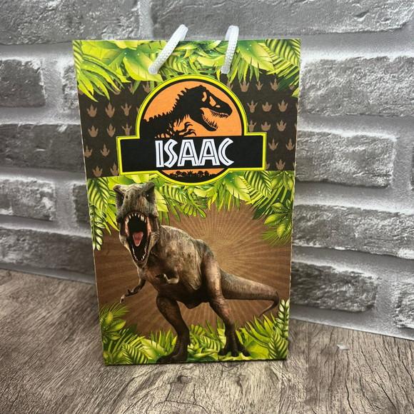 Sacolinhas Personalizadas Dinossauro Jurassic Park