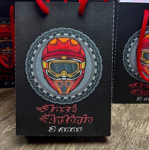 Sacolinhas Personalizadas Moto Cross