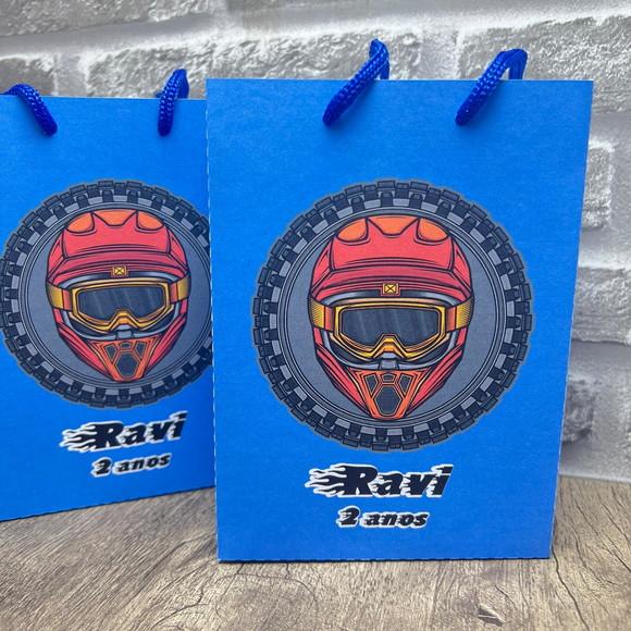 Sacolinhas Personalizadas Moto Cross