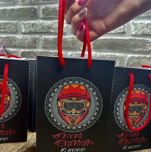 Sacolinhas Personalizadas Moto Cross