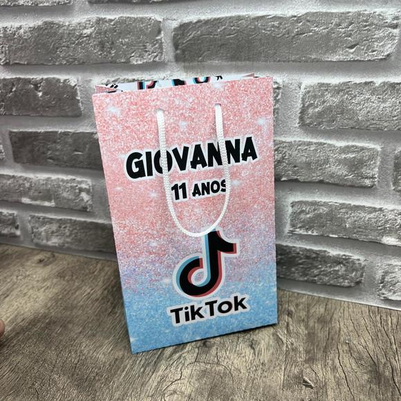 Sacolinhas Personalizadas Tik Tok